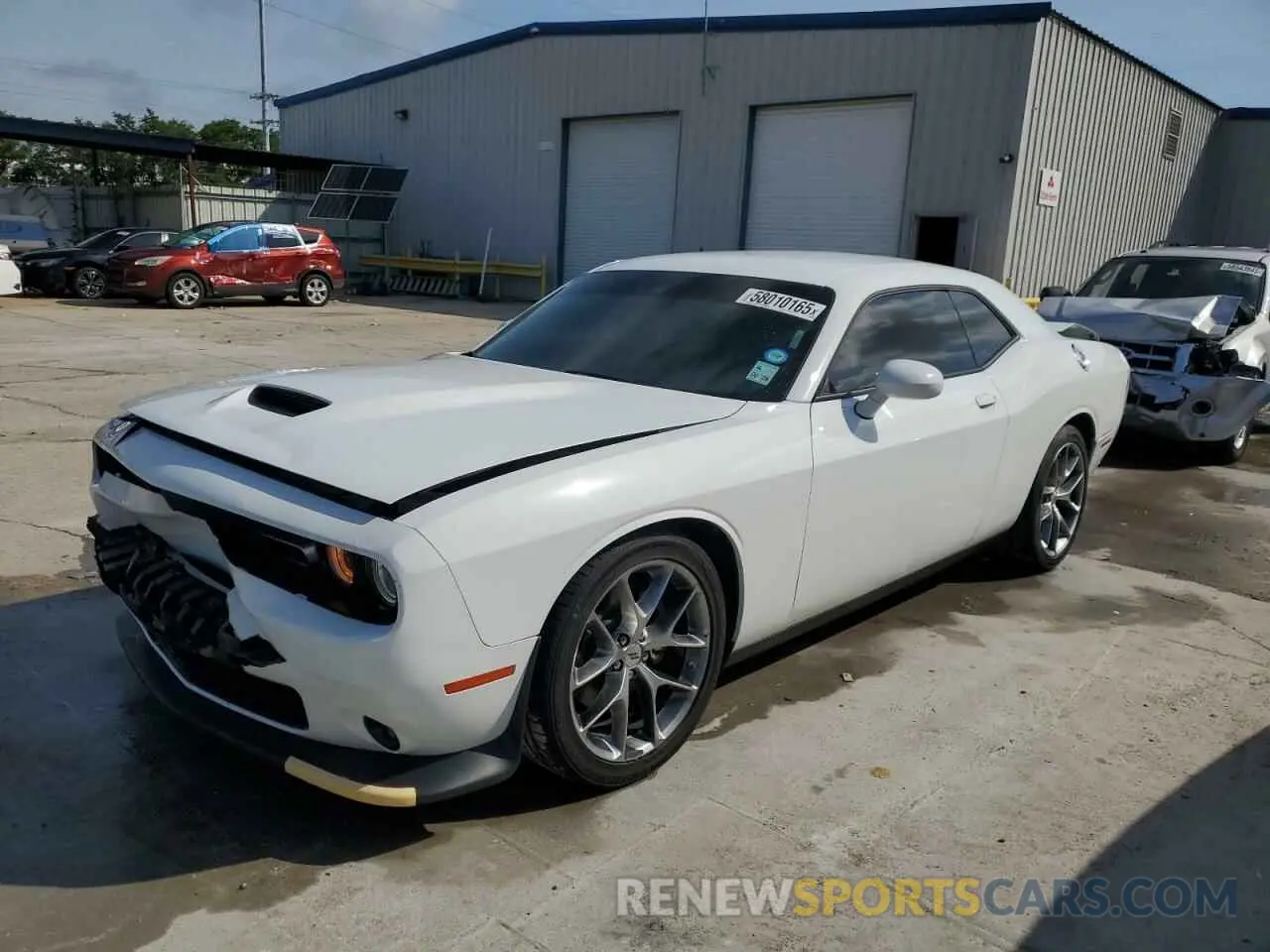 1 Photograph of a damaged car 2C3CDZJG3NH237557 DODGE CHALLENGER 2022
