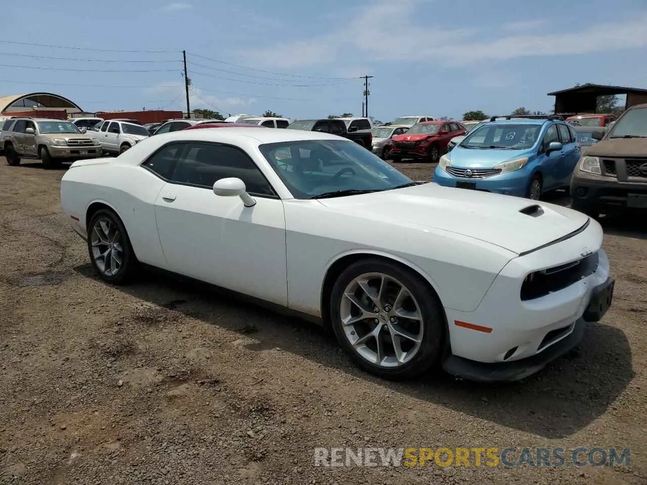 4 Photograph of a damaged car 2C3CDZJG4NH142697 DODGE CHALLENGER 2022