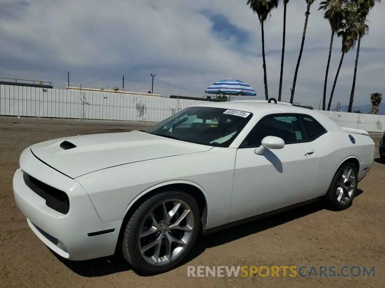 1 Photograph of a damaged car 2C3CDZJG4NH164134 DODGE CHALLENGER 2022