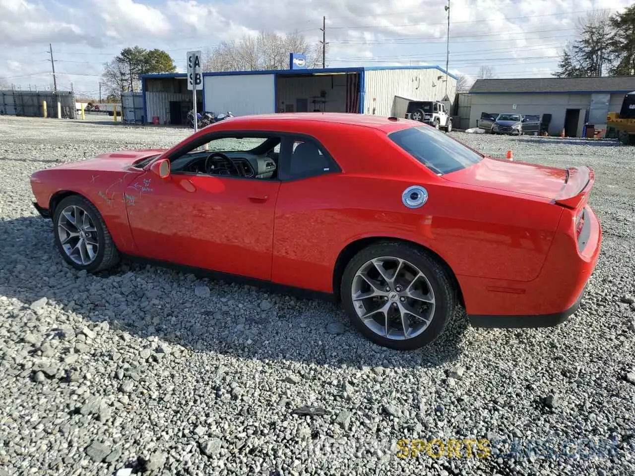 2 Photograph of a damaged car 2C3CDZJG4NH268882 DODGE CHALLENGER 2022