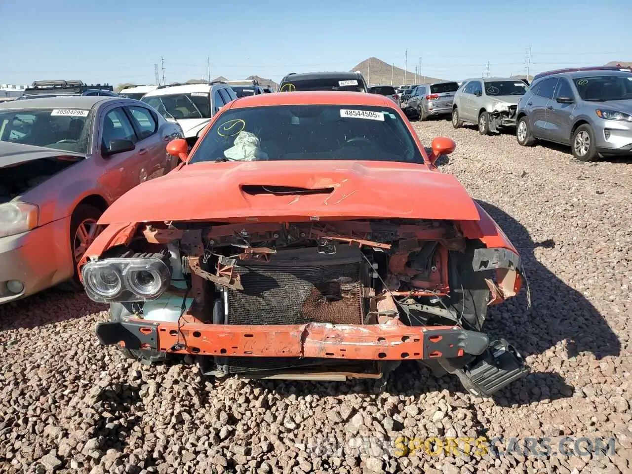 5 Photograph of a damaged car 2C3CDZJG6NH122385 DODGE CHALLENGER 2022