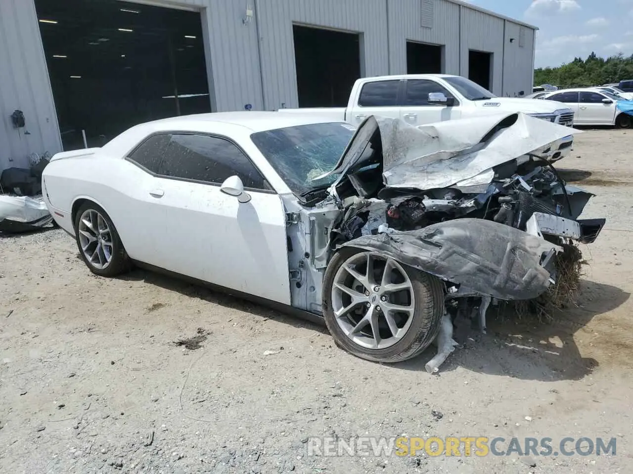 4 Photograph of a damaged car 2C3CDZJG6NH211387 DODGE CHALLENGER 2022