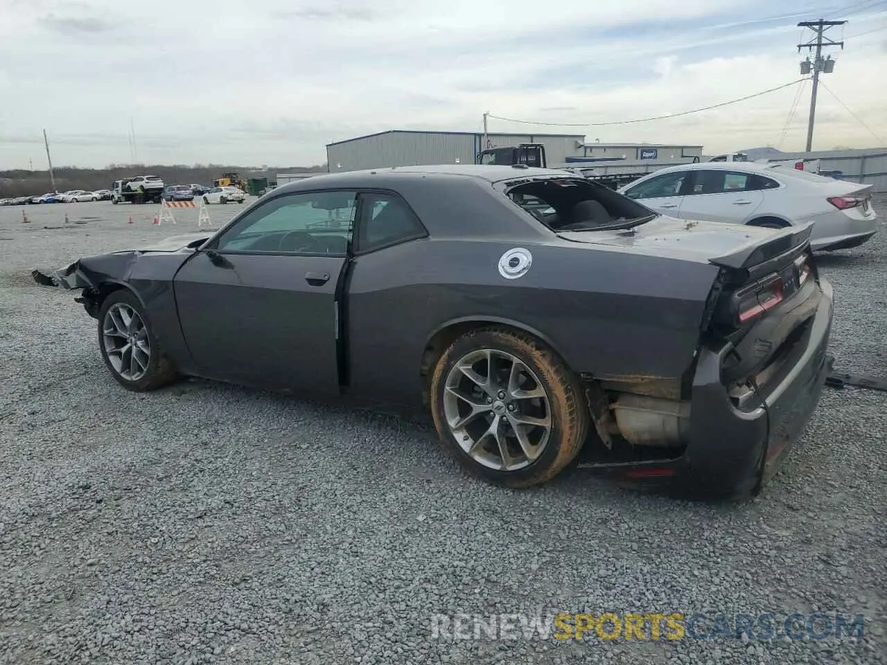 2 Photograph of a damaged car 2C3CDZJG6NH254384 DODGE CHALLENGER 2022