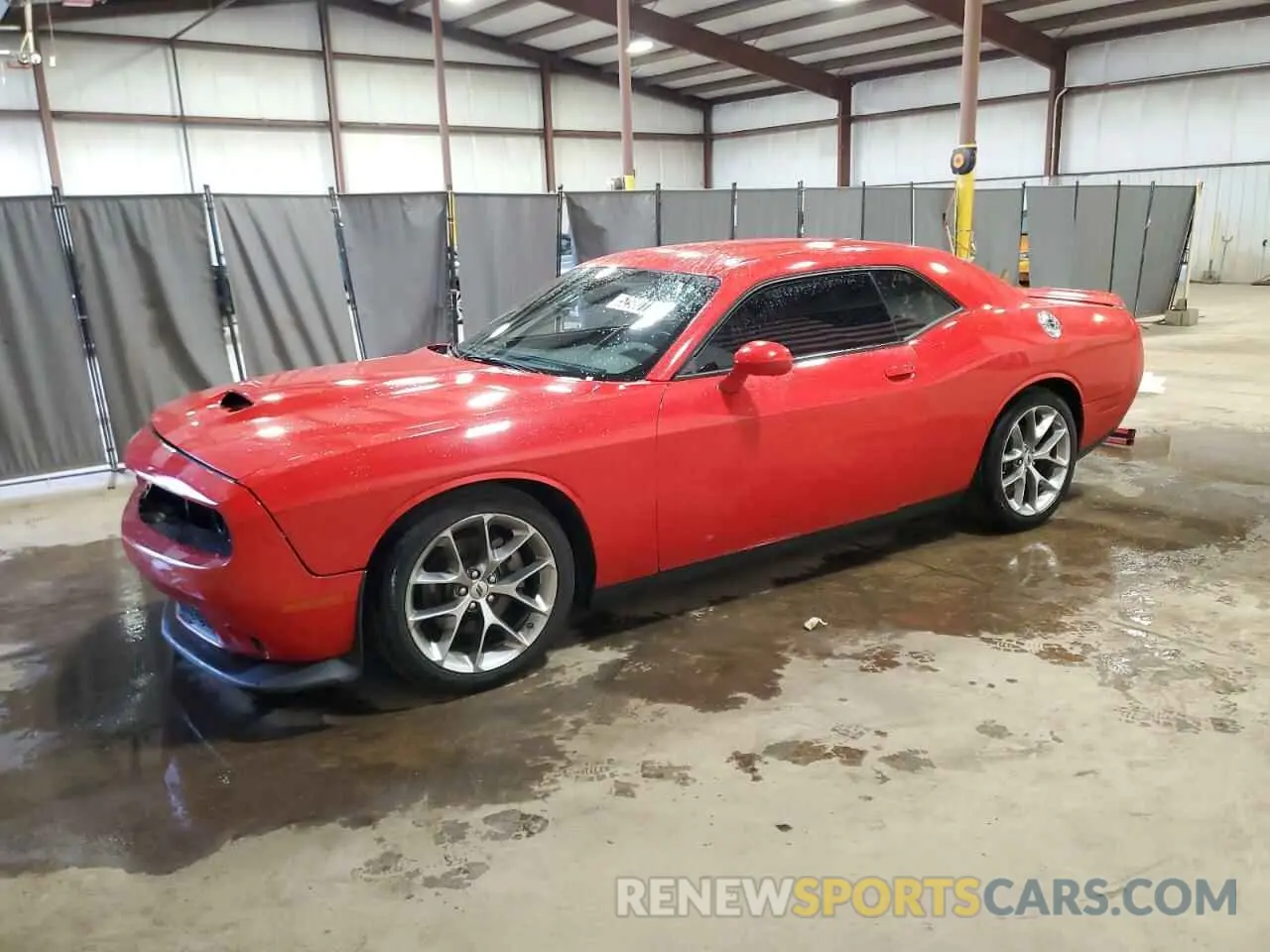 1 Photograph of a damaged car 2C3CDZJG7NH159655 DODGE CHALLENGER 2022