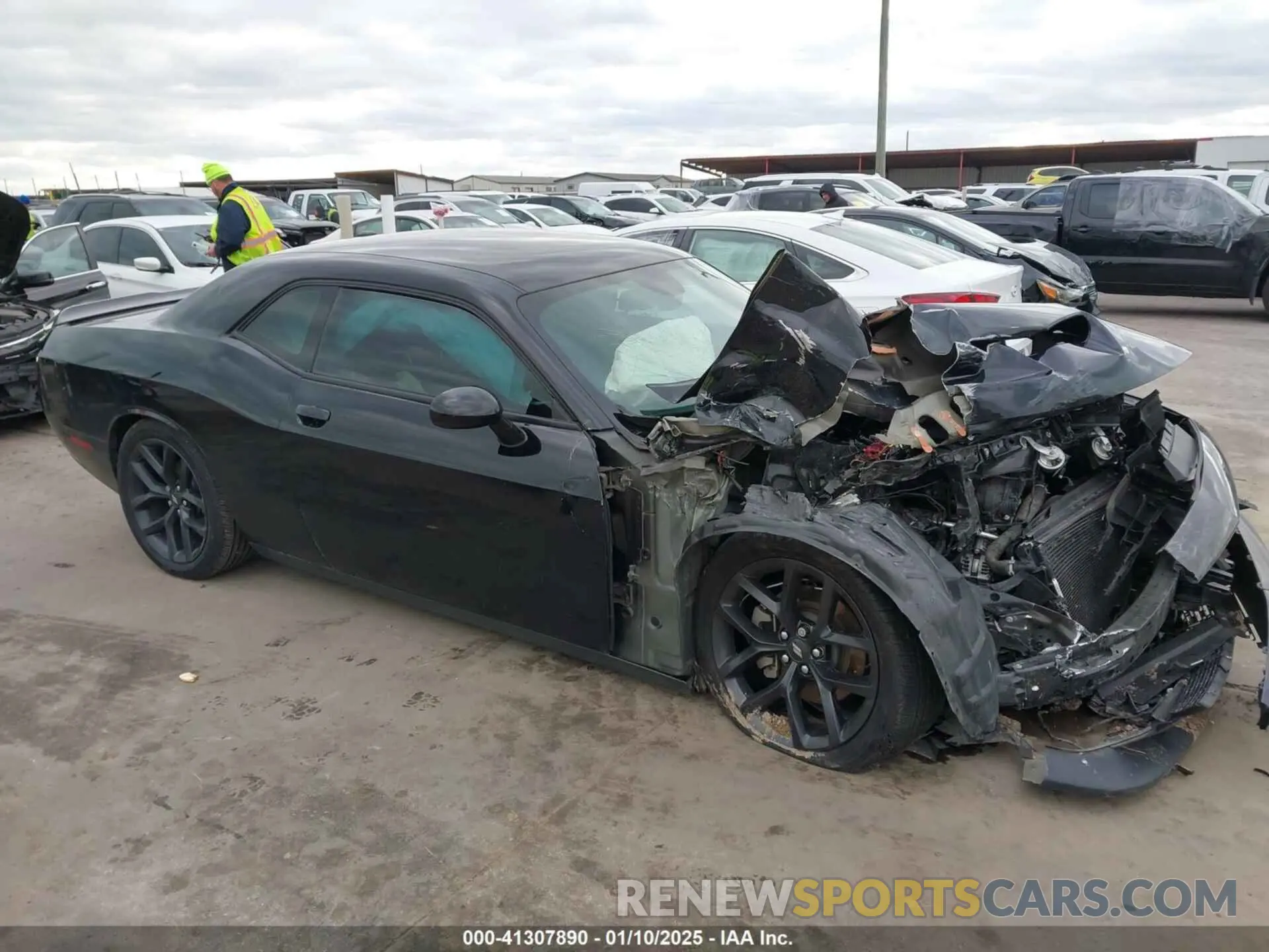 1 Photograph of a damaged car 2C3CDZJG7NH191859 DODGE CHALLENGER 2022
