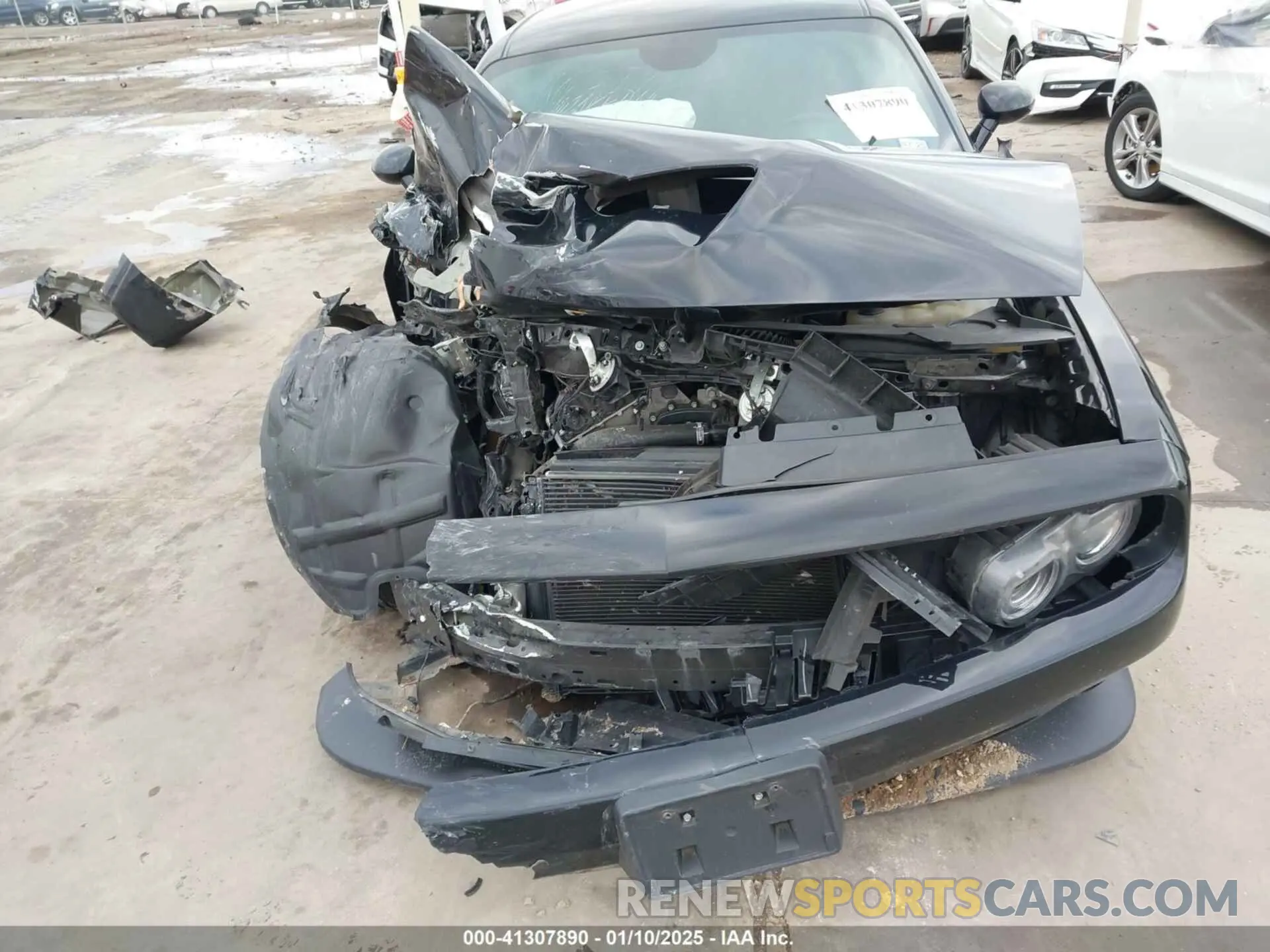 12 Photograph of a damaged car 2C3CDZJG7NH191859 DODGE CHALLENGER 2022