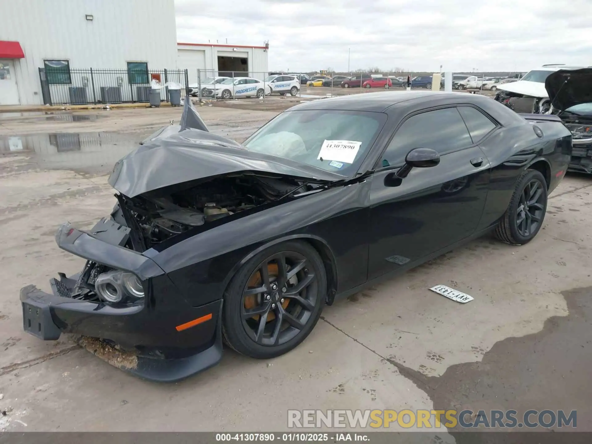 2 Photograph of a damaged car 2C3CDZJG7NH191859 DODGE CHALLENGER 2022