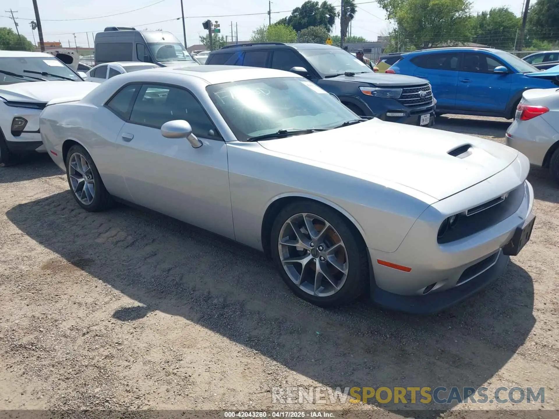 1 Photograph of a damaged car 2C3CDZJG7NH233298 DODGE CHALLENGER 2022