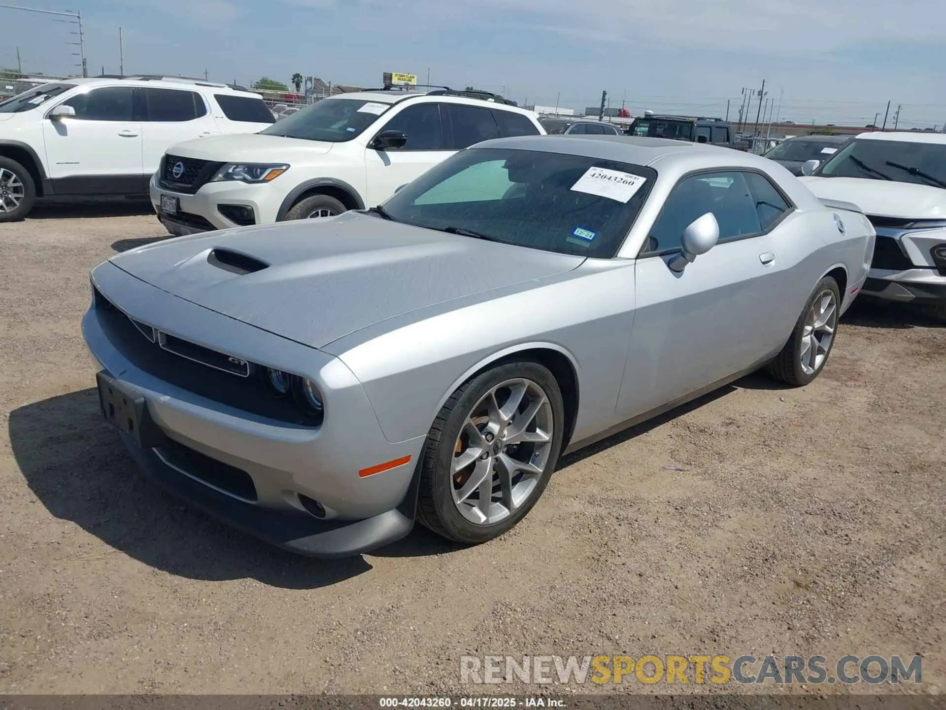 2 Photograph of a damaged car 2C3CDZJG7NH233298 DODGE CHALLENGER 2022