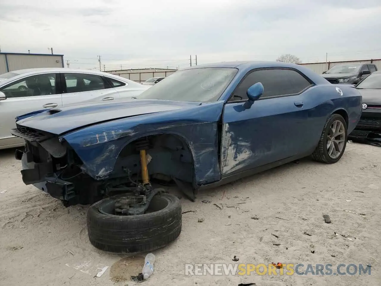 1 Photograph of a damaged car 2C3CDZJG7NH268519 DODGE CHALLENGER 2022