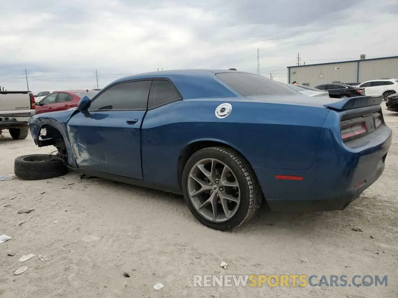2 Photograph of a damaged car 2C3CDZJG7NH268519 DODGE CHALLENGER 2022