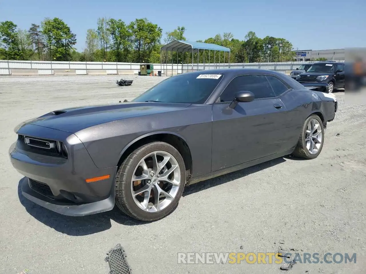 1 Photograph of a damaged car 2C3CDZJG8NH143559 DODGE CHALLENGER 2022
