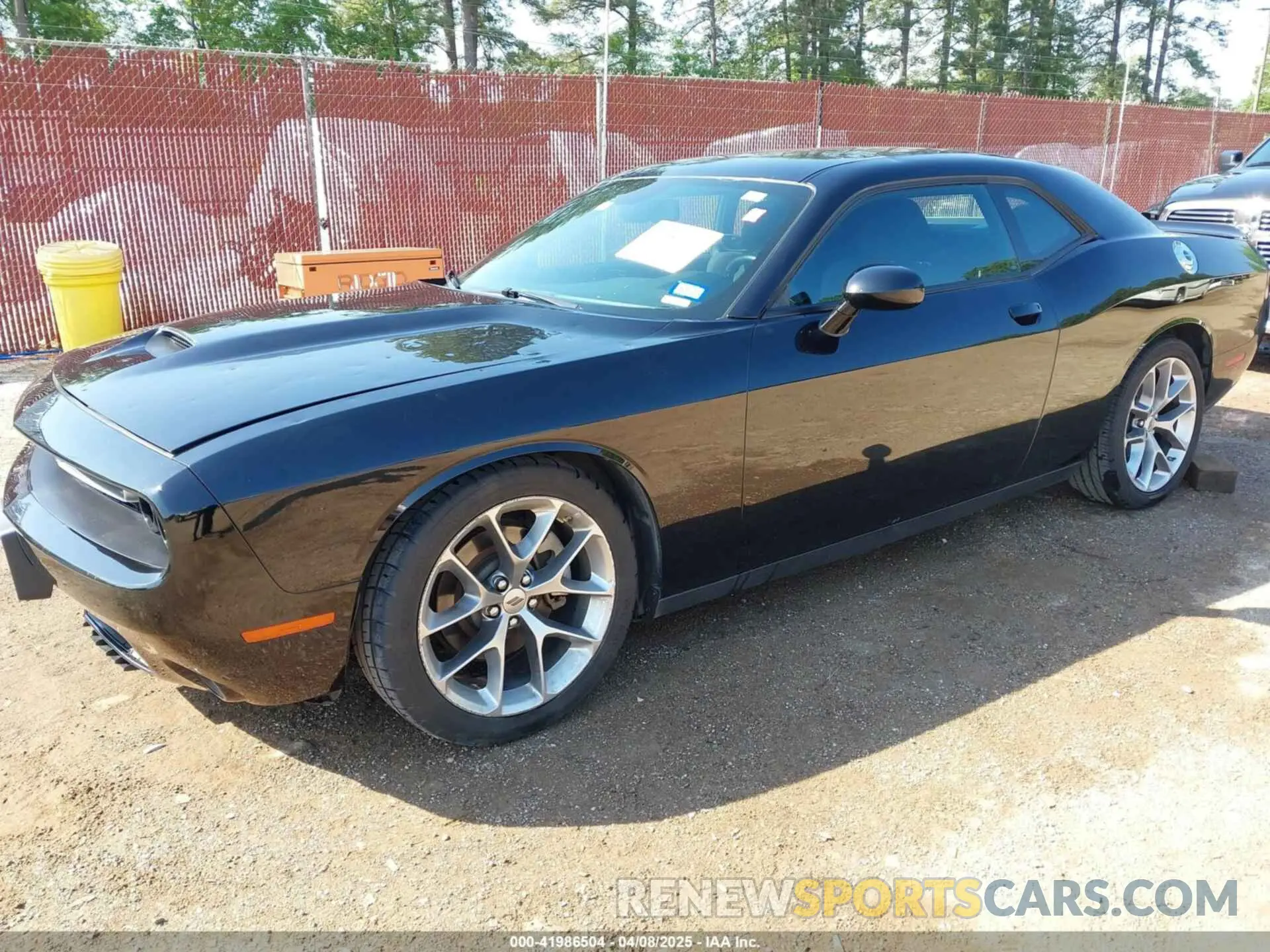 2 Photograph of a damaged car 2C3CDZJG8NH164198 DODGE CHALLENGER 2022