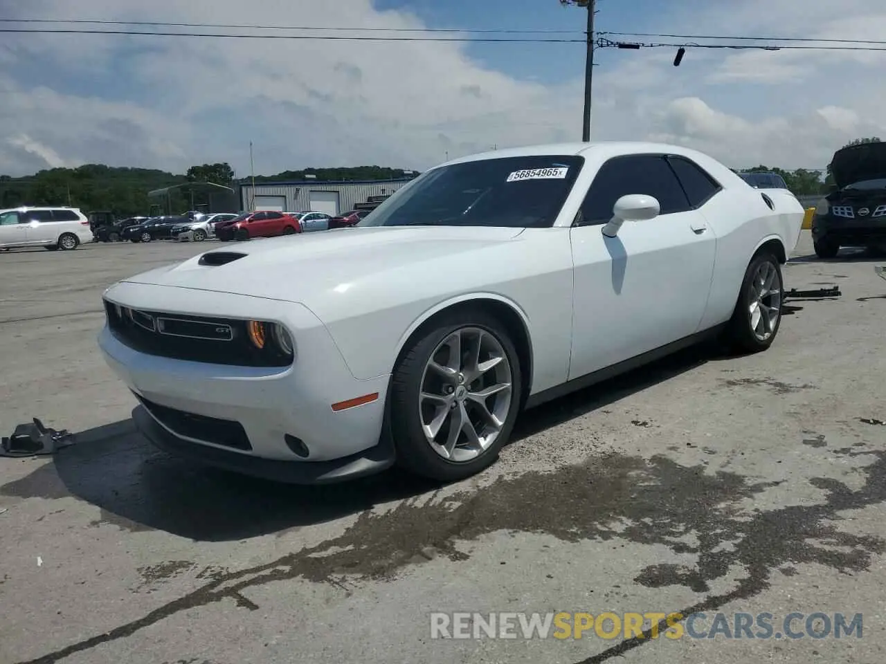 1 Photograph of a damaged car 2C3CDZJG8NH249512 DODGE CHALLENGER 2022