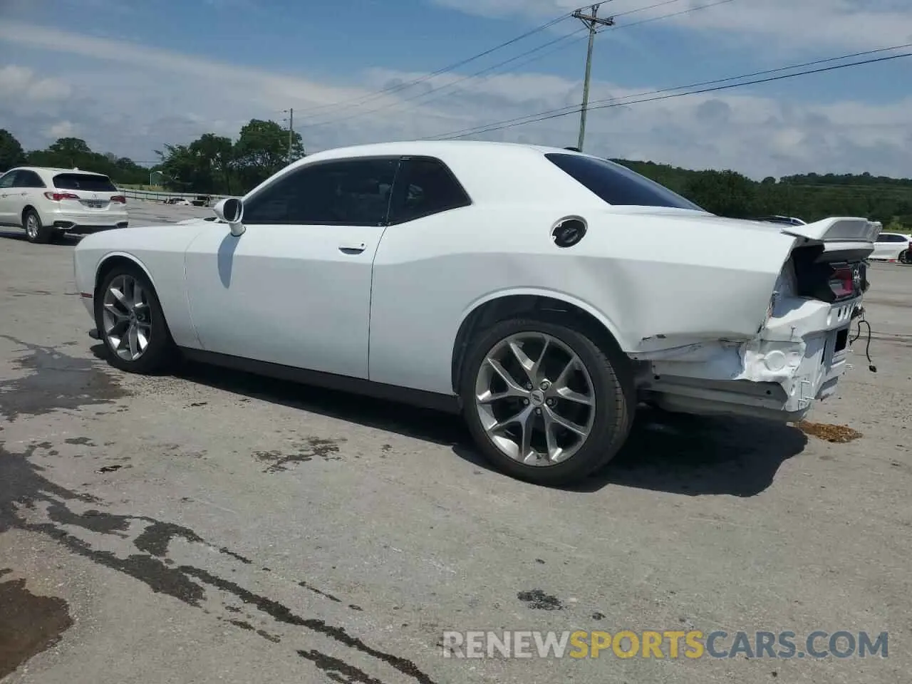 2 Photograph of a damaged car 2C3CDZJG8NH249512 DODGE CHALLENGER 2022
