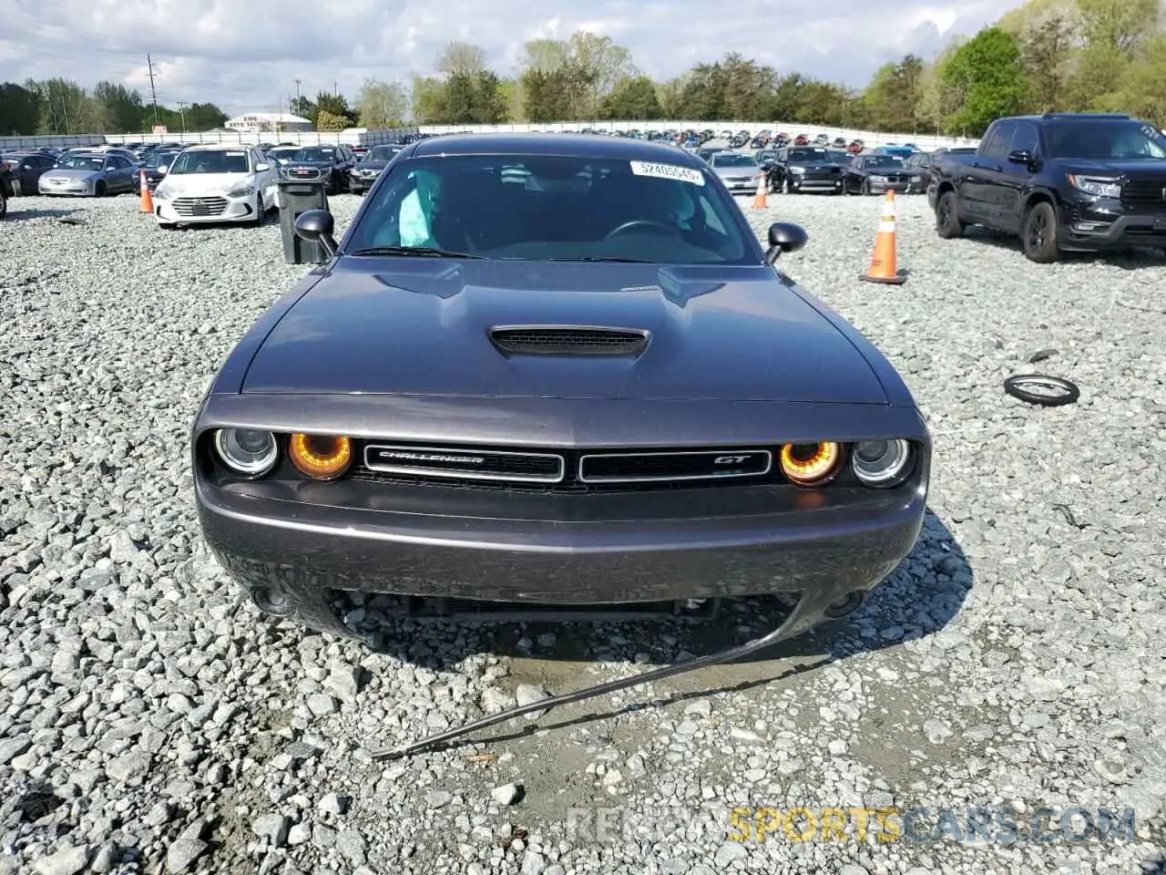 5 Photograph of a damaged car 2C3CDZJG8NH257822 DODGE CHALLENGER 2022