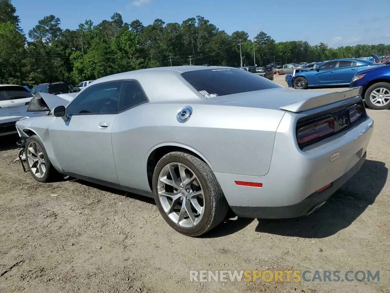 2 Photograph of a damaged car 2C3CDZJG9NH136989 DODGE CHALLENGER 2022