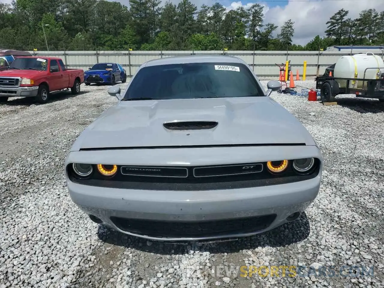 5 Photograph of a damaged car 2C3CDZJG9NH237708 DODGE CHALLENGER 2022