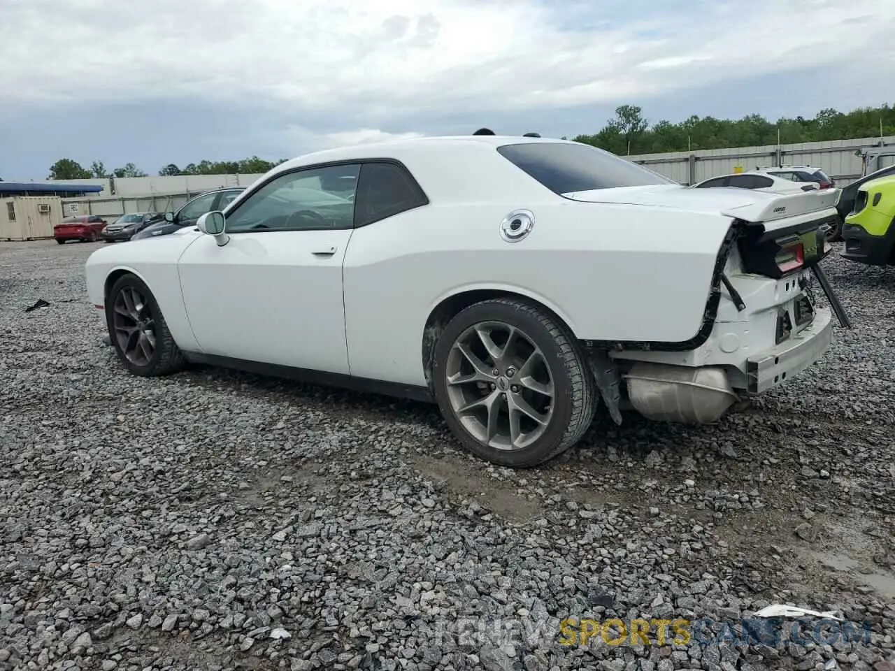 2 Photograph of a damaged car 2C3CDZJGXNH237524 DODGE CHALLENGER 2022