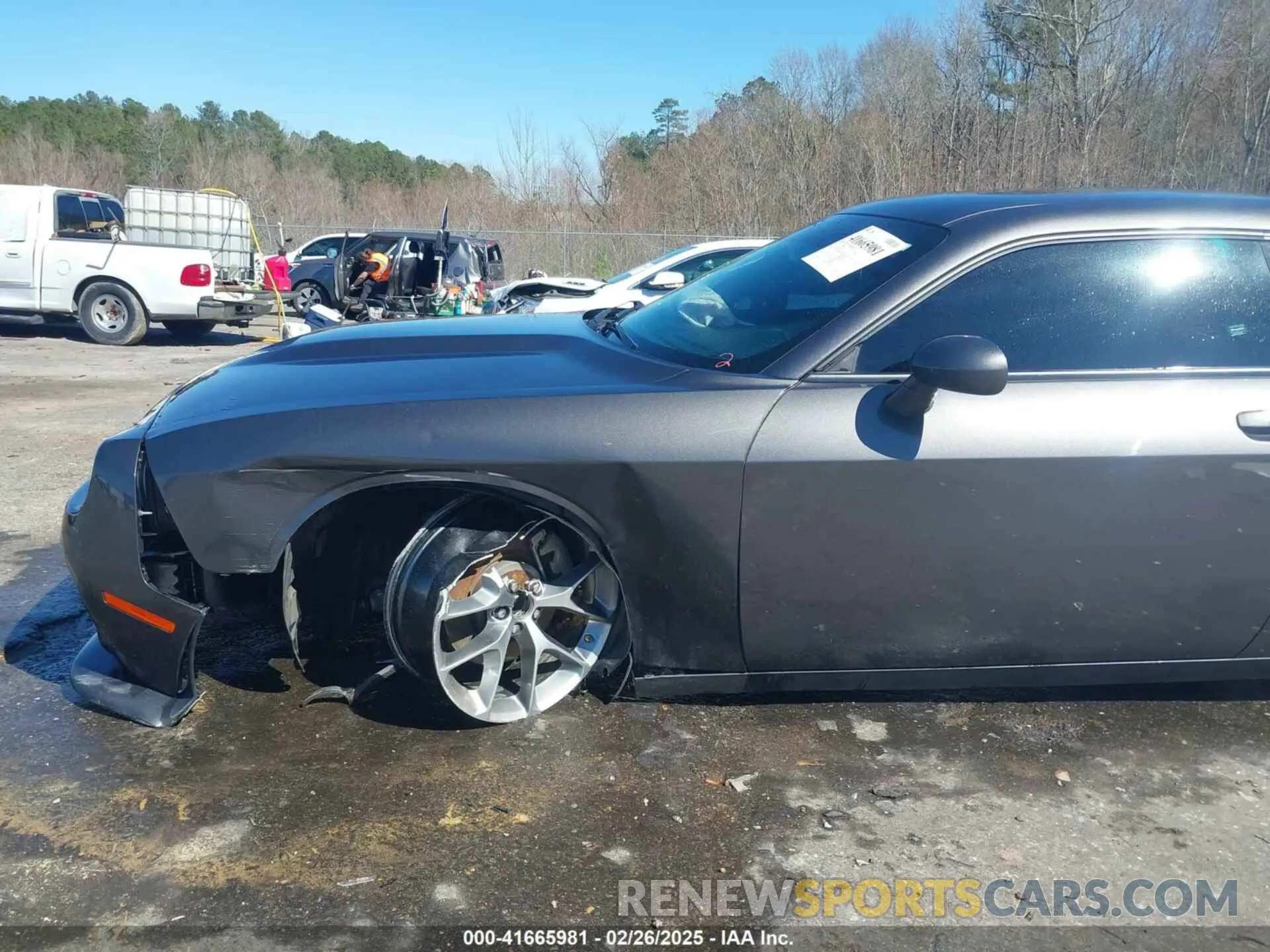 16 Photograph of a damaged car 2C3CDZJGXNH237572 DODGE CHALLENGER 2022