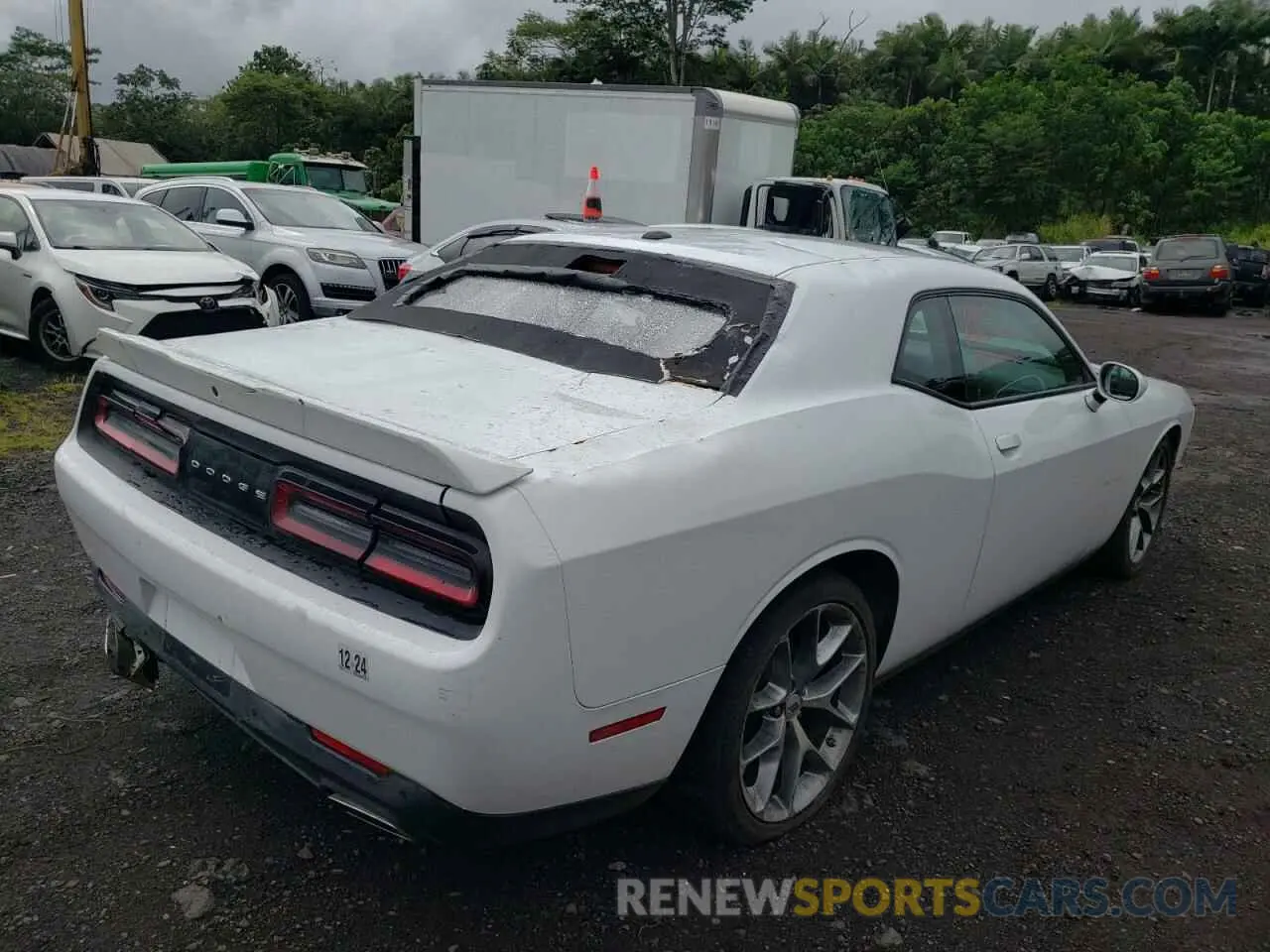 3 Photograph of a damaged car 2C3CDZJGXNH237720 DODGE CHALLENGER 2022