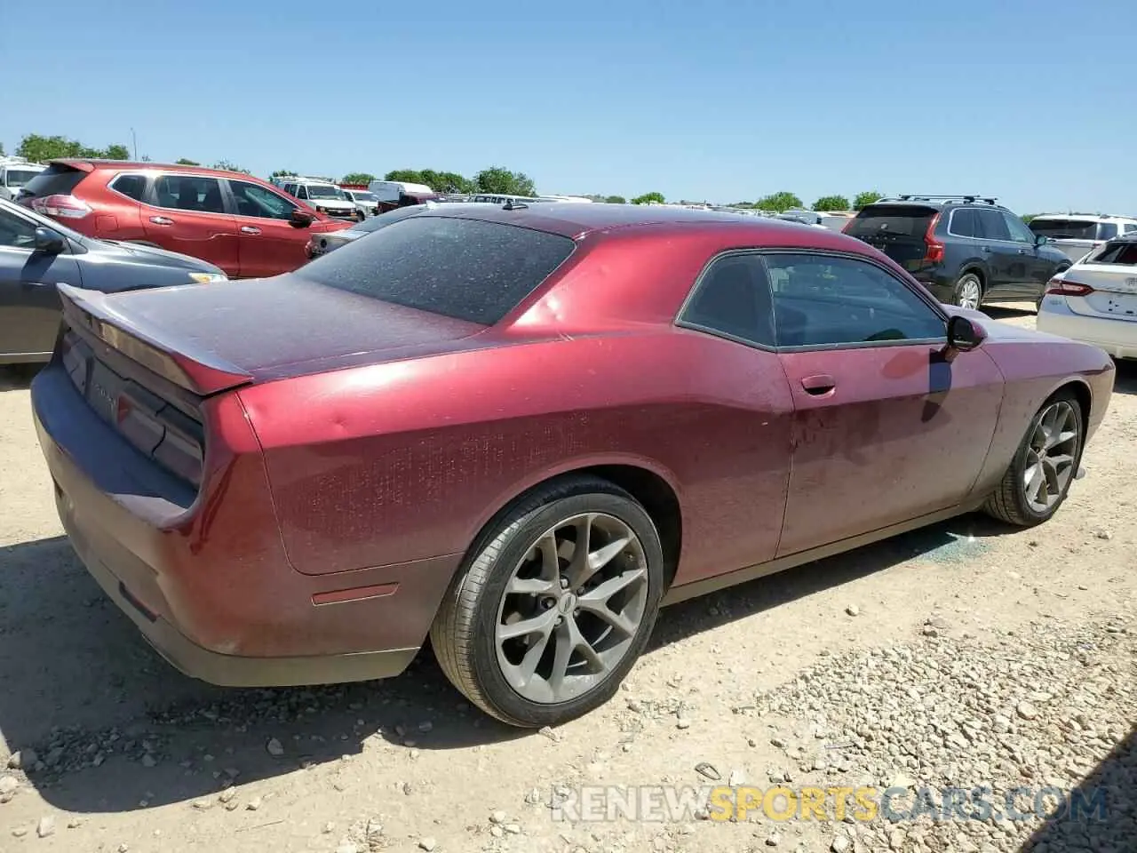 3 Photograph of a damaged car 2C3CDZJGXNH268529 DODGE CHALLENGER 2022