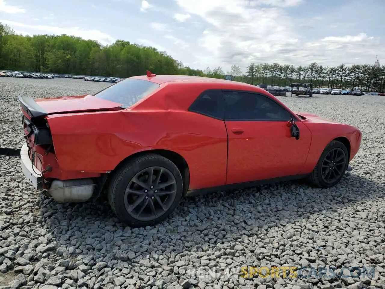 3 Photograph of a damaged car 2C3CDZKG1NH152067 DODGE CHALLENGER 2022