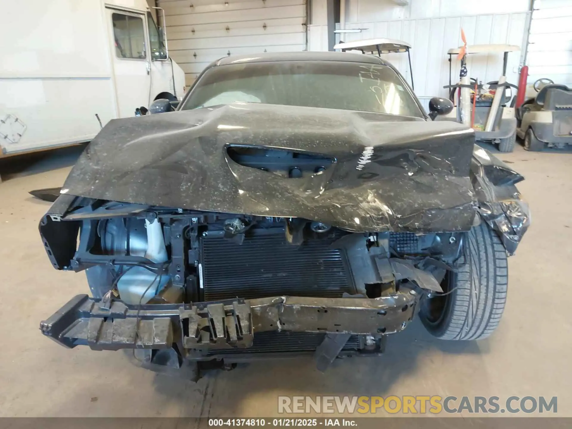 12 Photograph of a damaged car 2C3CDZKG3NH156704 DODGE CHALLENGER 2022