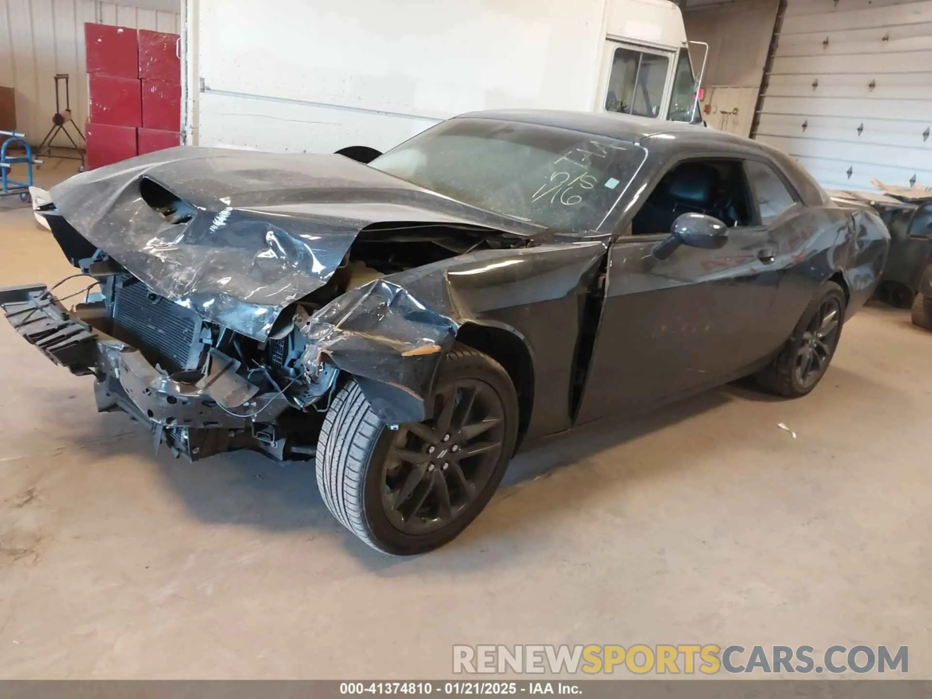 2 Photograph of a damaged car 2C3CDZKG3NH156704 DODGE CHALLENGER 2022