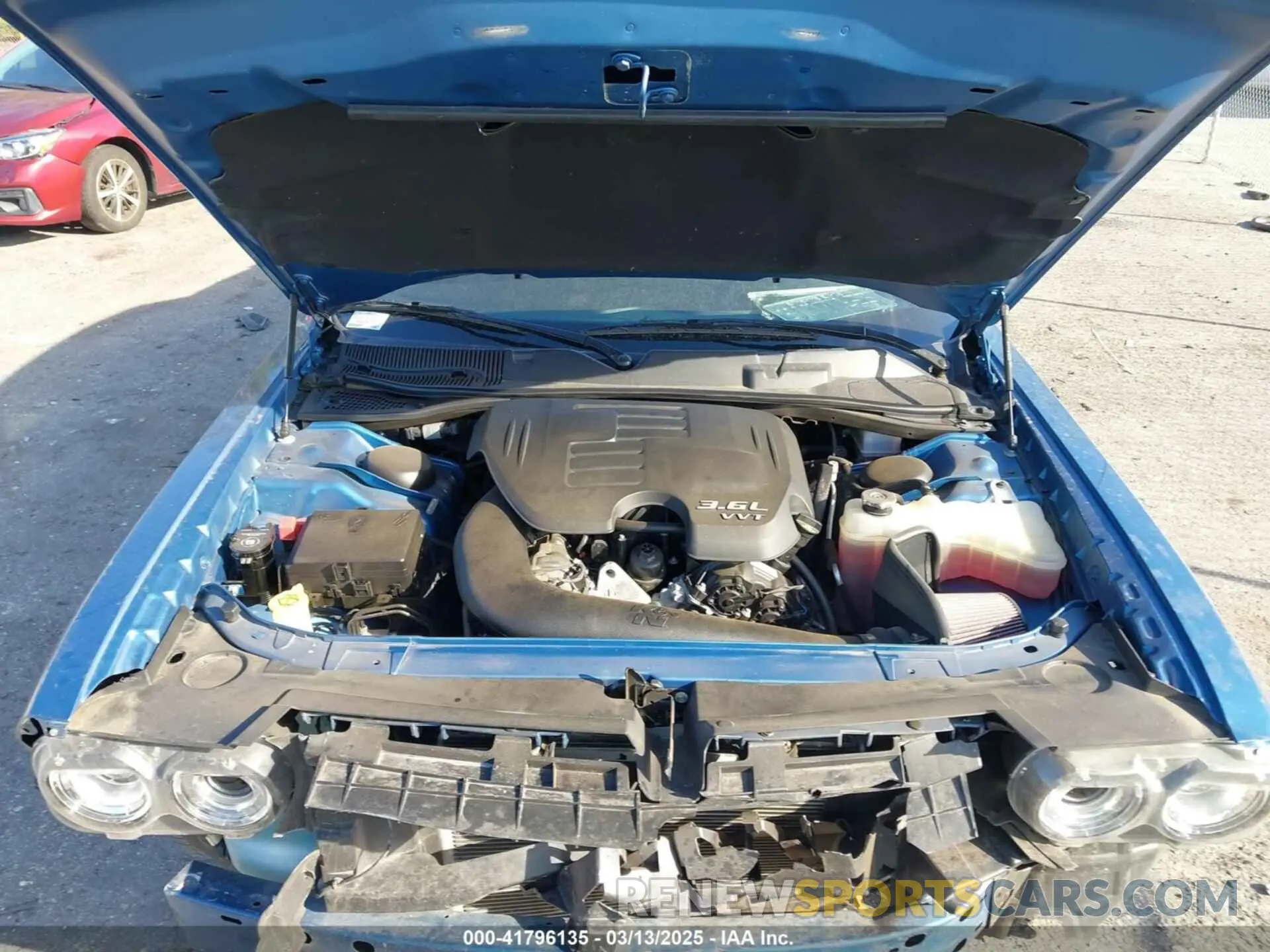 10 Photograph of a damaged car 2C3CDZKG3NH247715 DODGE CHALLENGER 2022