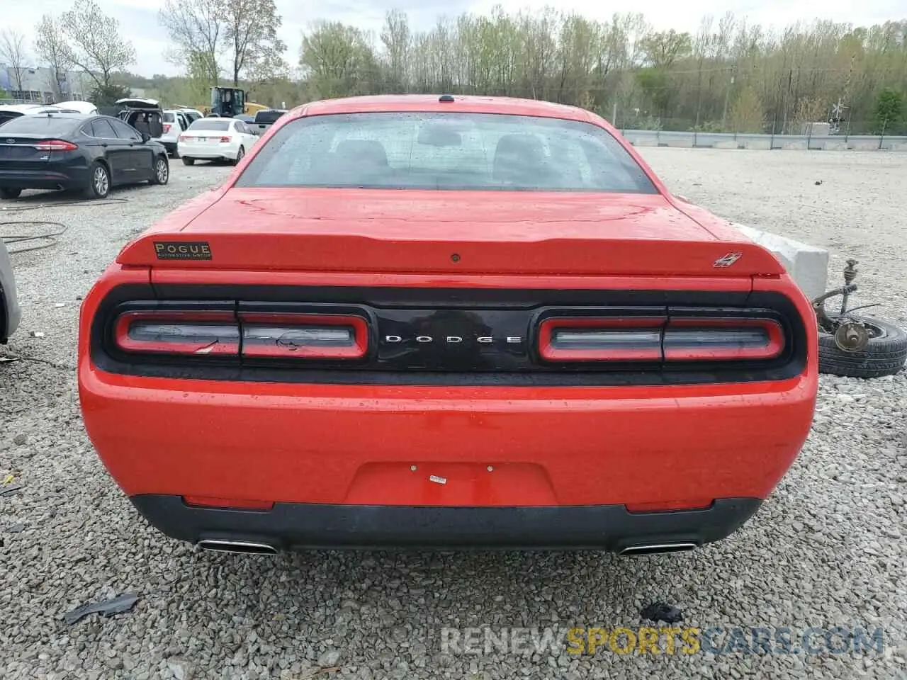 6 Photograph of a damaged car 2C3CDZKG5NH160690 DODGE CHALLENGER 2022