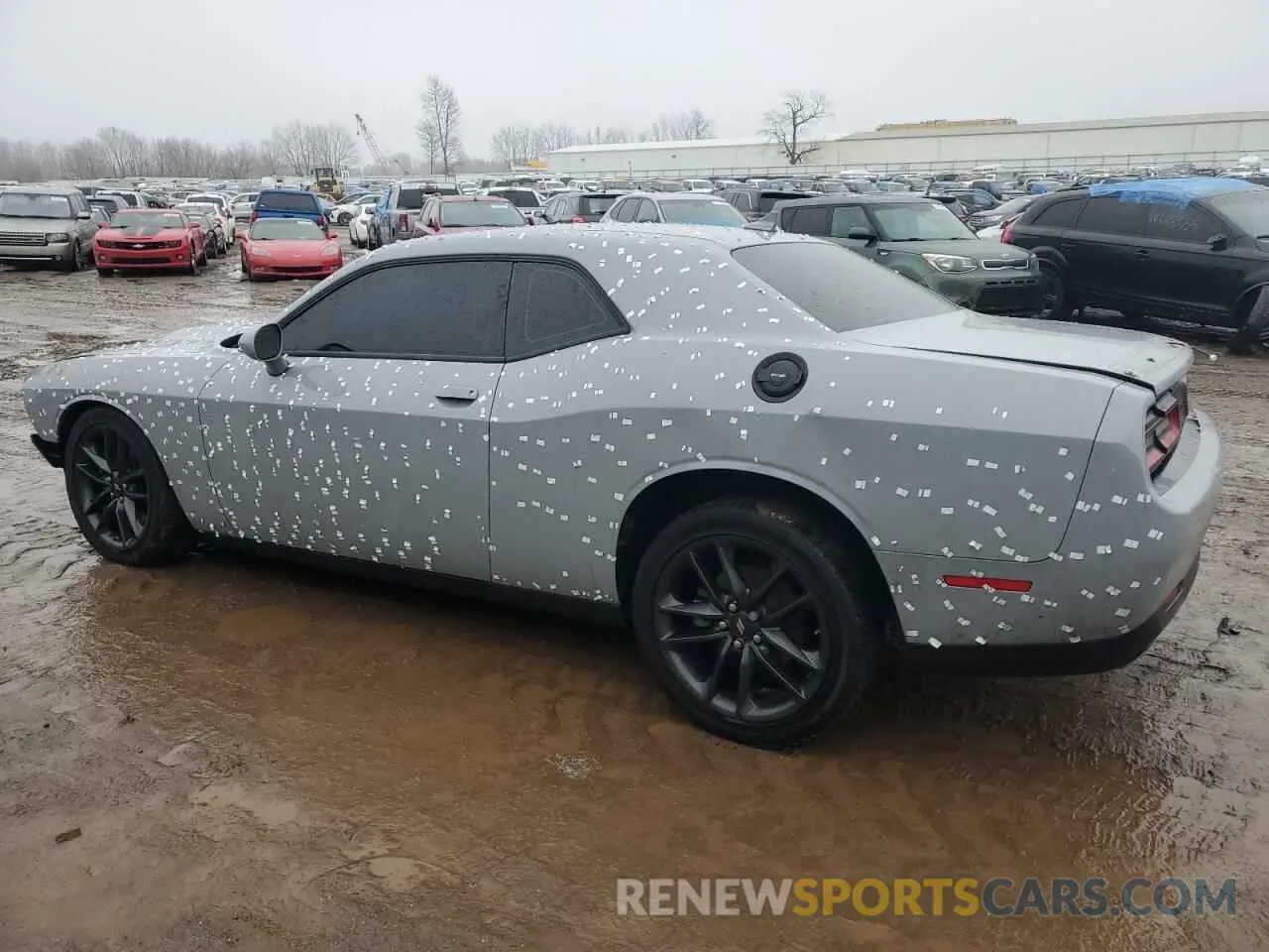 2 Photograph of a damaged car 2C3CDZKG6NH229192 DODGE CHALLENGER 2022