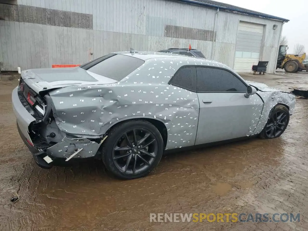 3 Photograph of a damaged car 2C3CDZKG6NH229192 DODGE CHALLENGER 2022
