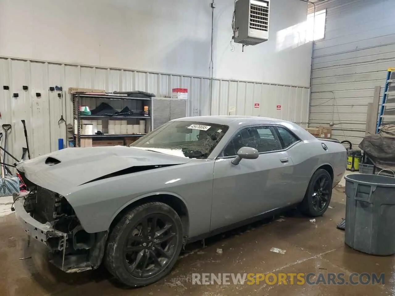 1 Photograph of a damaged car 2C3CDZKG6NH234392 DODGE CHALLENGER 2022