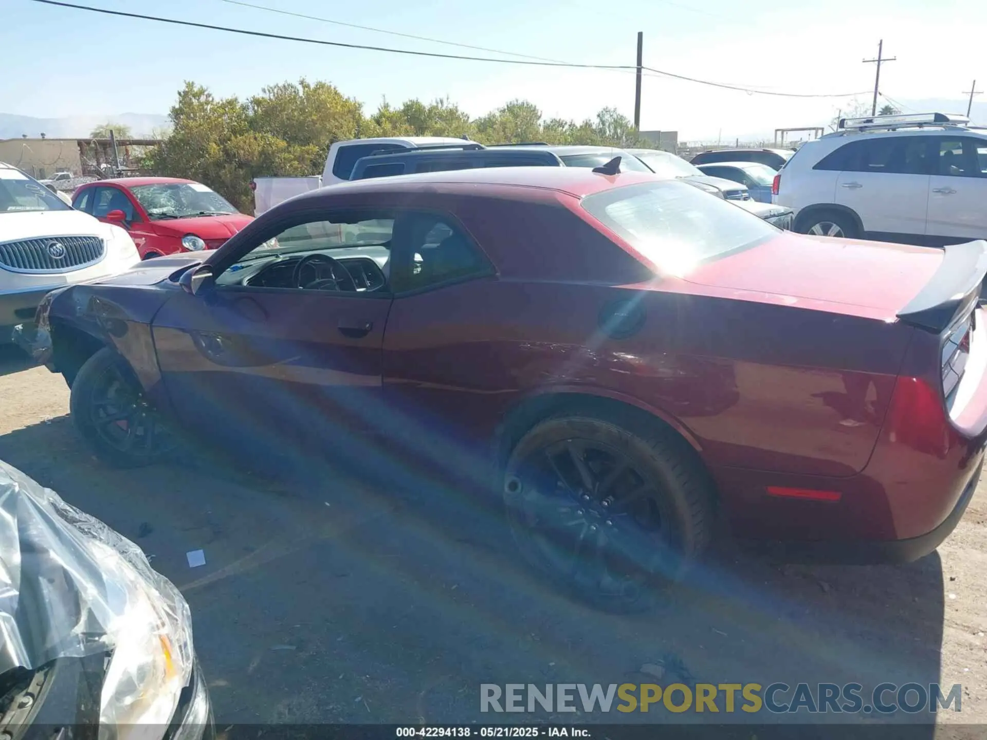 15 Photograph of a damaged car 2C3CDZKG7NH238919 DODGE CHALLENGER 2022