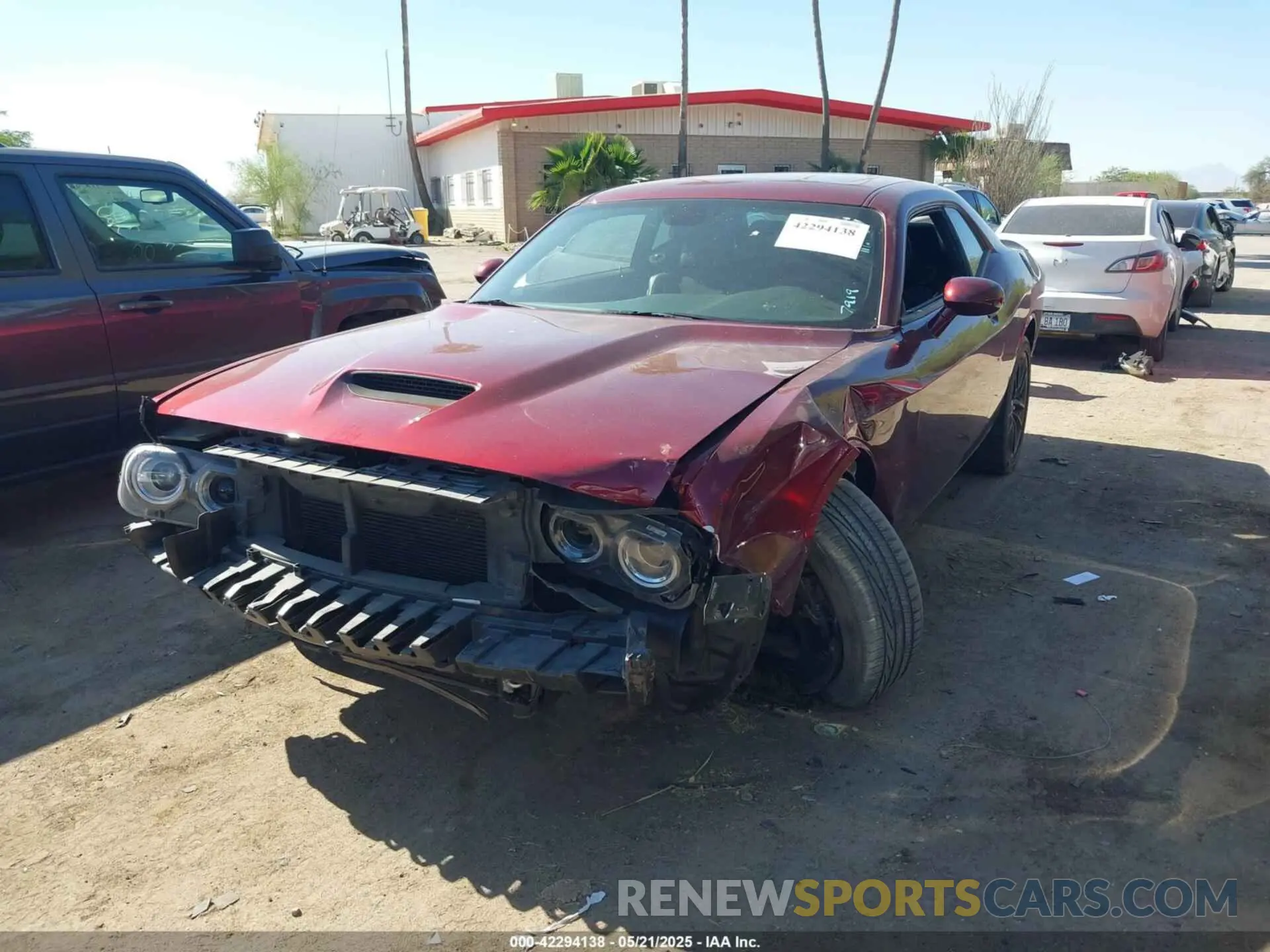 6 Photograph of a damaged car 2C3CDZKG7NH238919 DODGE CHALLENGER 2022