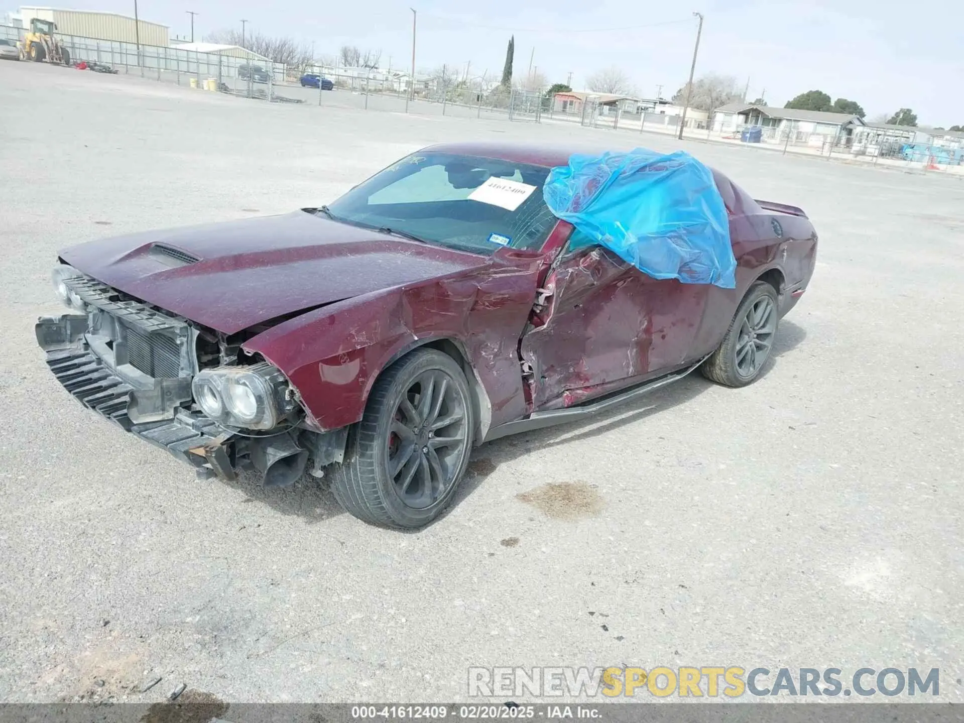 2 Photograph of a damaged car 2C3CDZKG8NH219280 DODGE CHALLENGER 2022