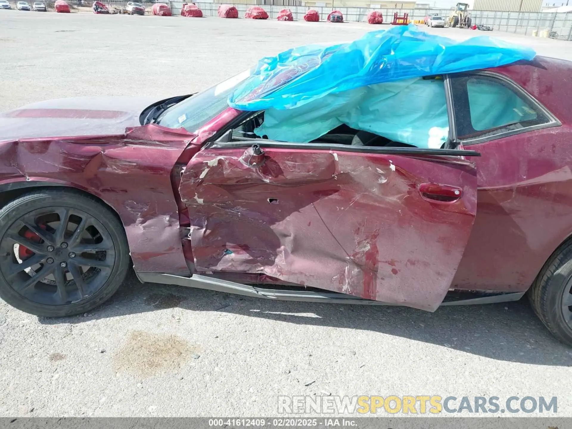 6 Photograph of a damaged car 2C3CDZKG8NH219280 DODGE CHALLENGER 2022