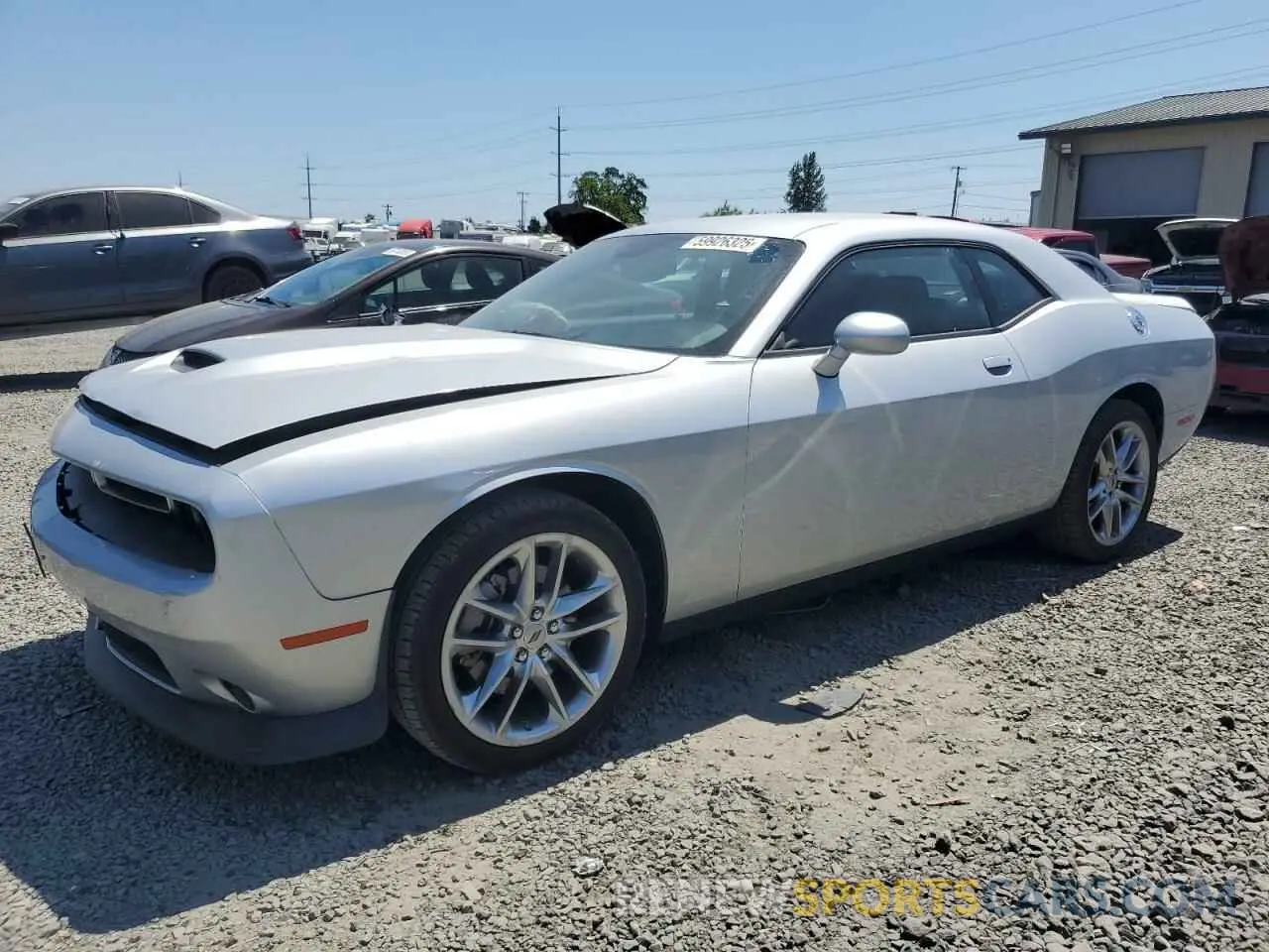 1 Photograph of a damaged car 2C3CDZKG9NH185852 DODGE CHALLENGER 2022
