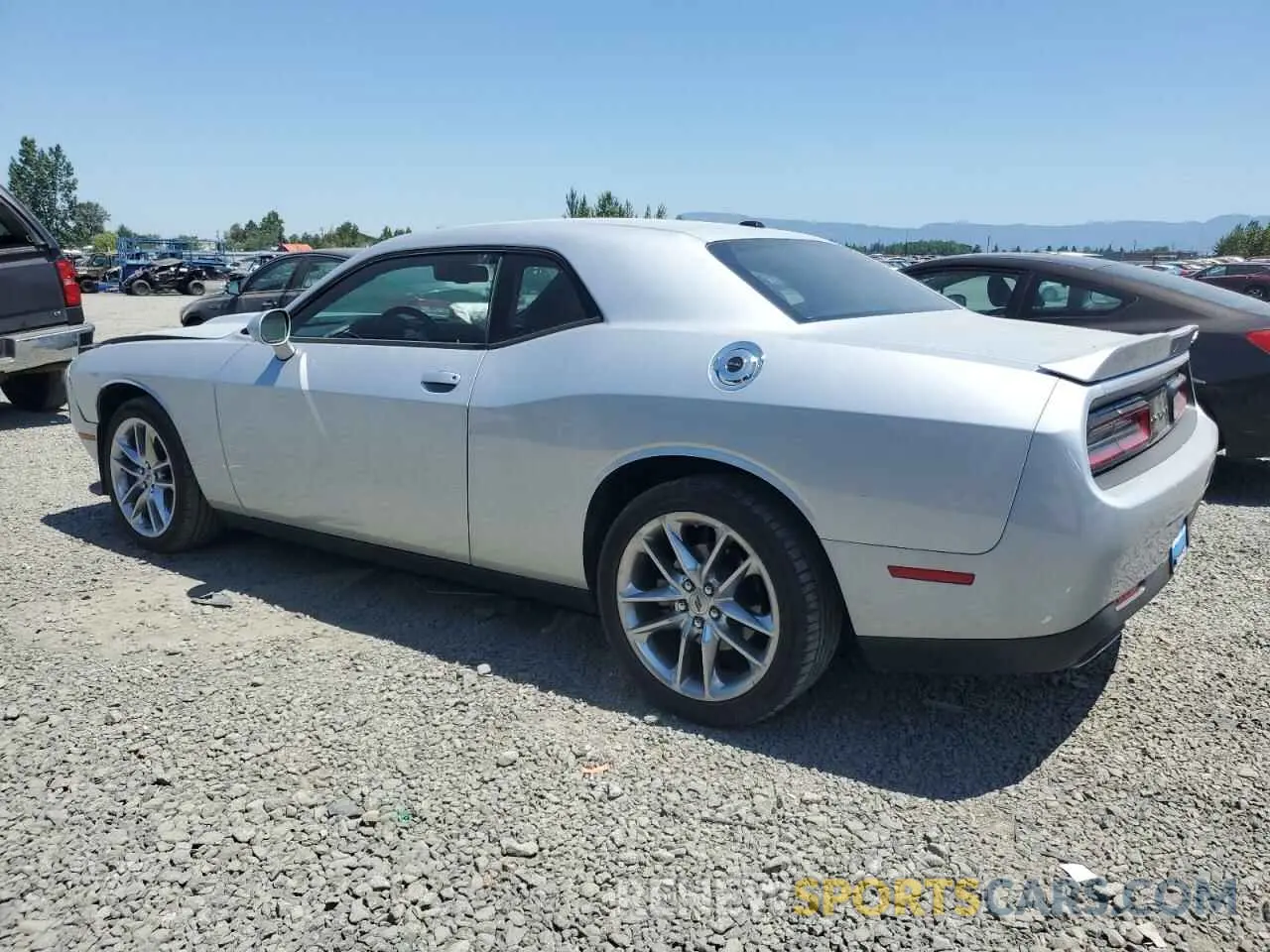 2 Photograph of a damaged car 2C3CDZKG9NH185852 DODGE CHALLENGER 2022