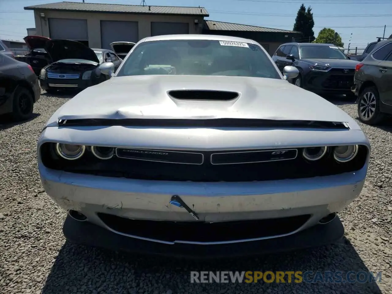 5 Photograph of a damaged car 2C3CDZKG9NH185852 DODGE CHALLENGER 2022