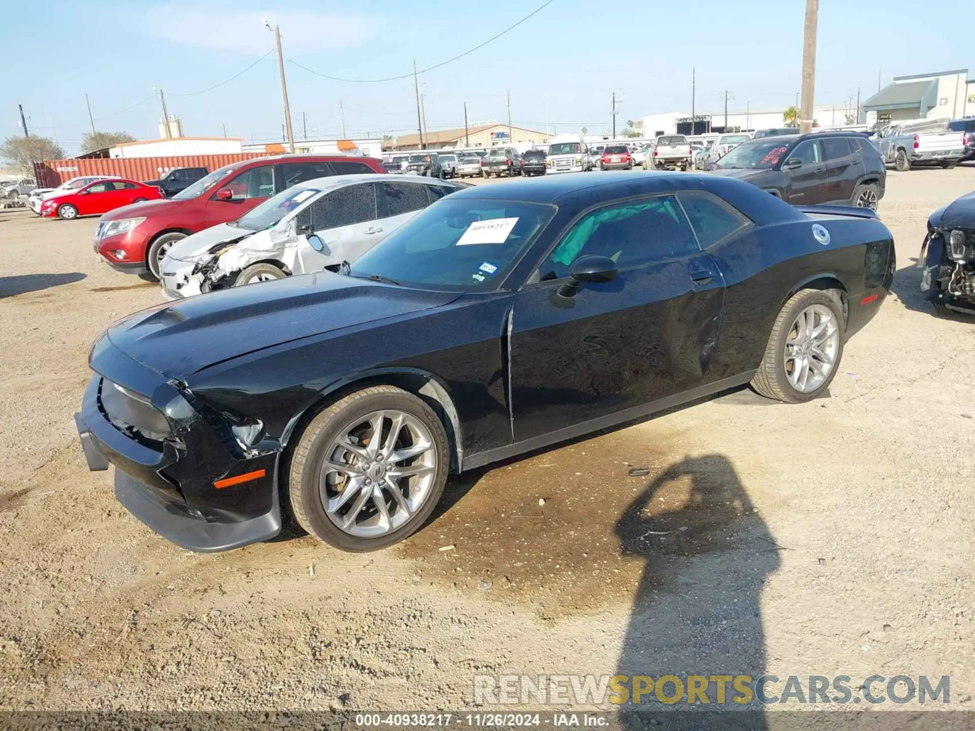 2 Photograph of a damaged car 2C3CDZKGXNH185830 DODGE CHALLENGER 2022