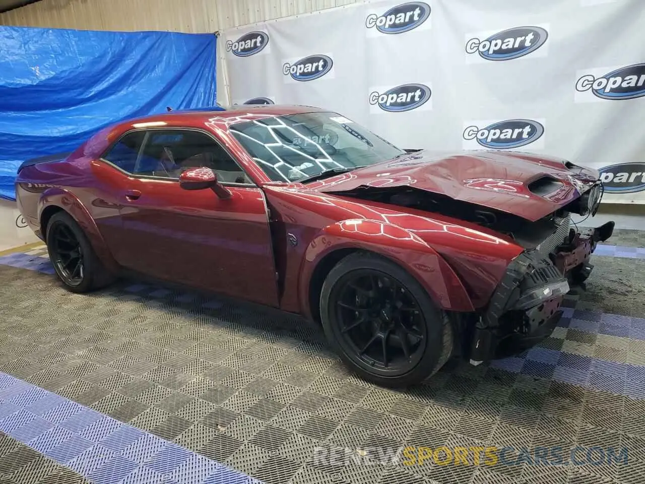 4 Photograph of a damaged car 2C3CDZL94NH136073 DODGE CHALLENGER 2022