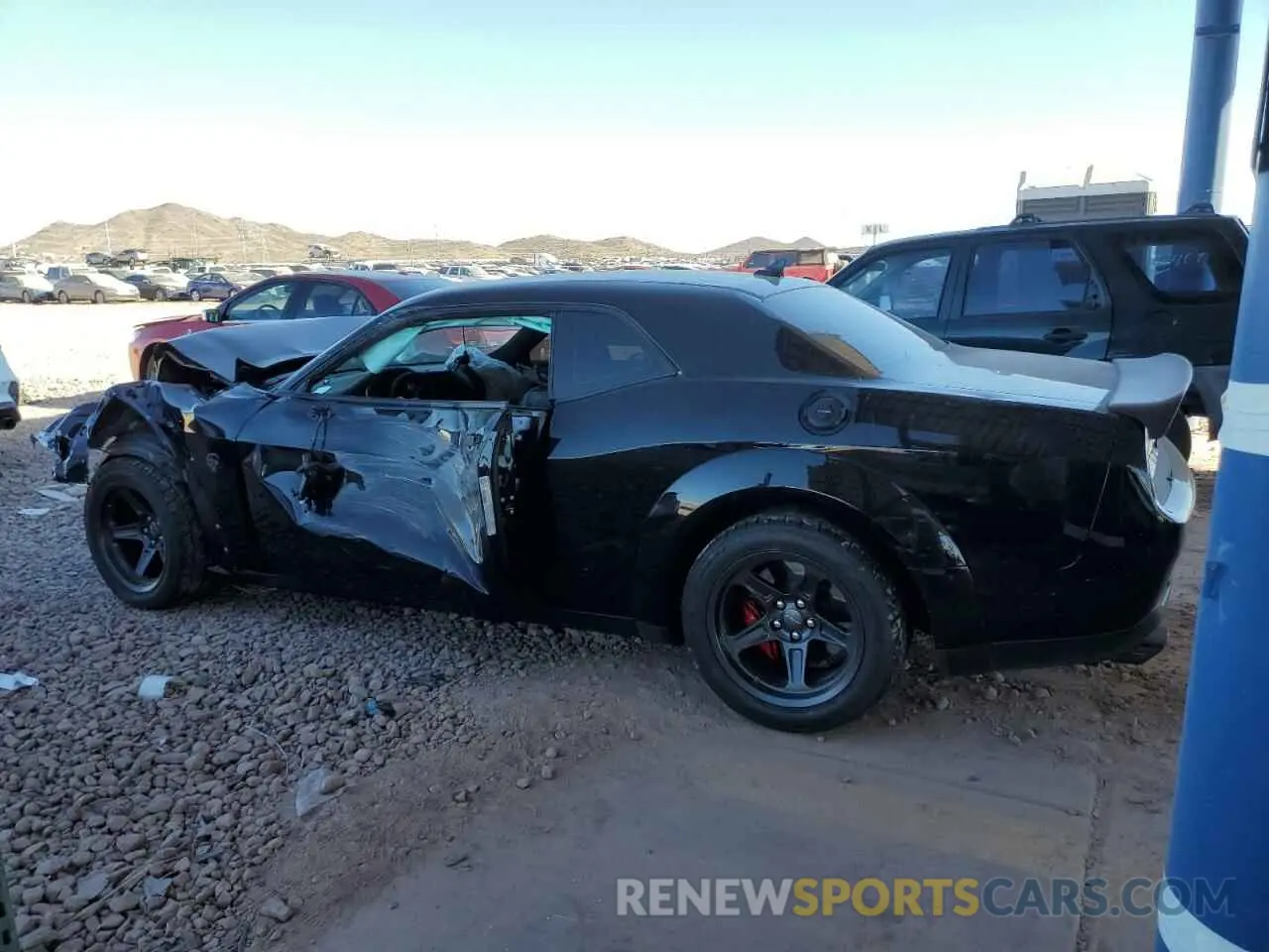 2 Photograph of a damaged car 2C3CDZL94NH147235 DODGE CHALLENGER 2022
