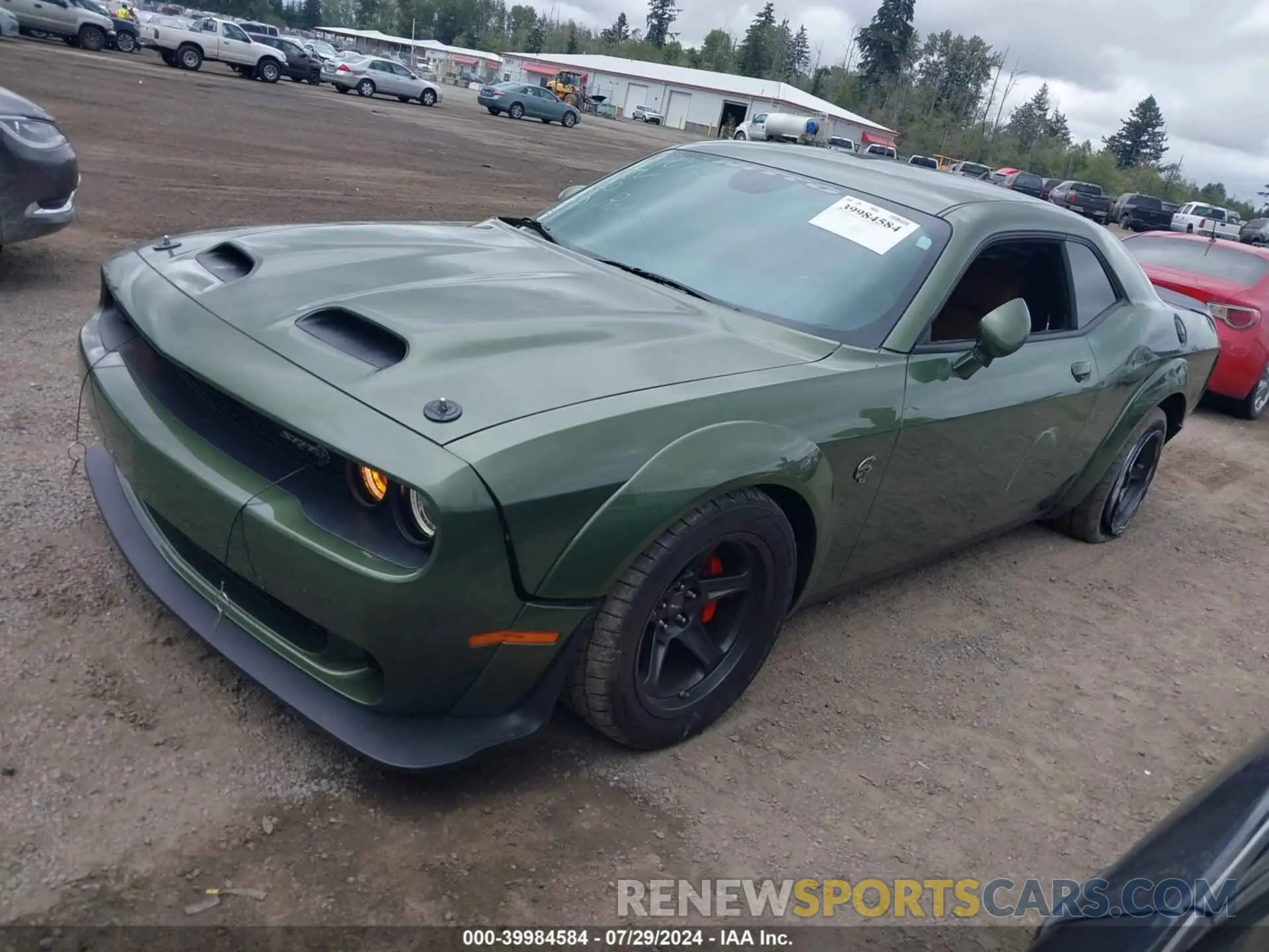 2 Photograph of a damaged car 2C3CDZL95NH147812 DODGE CHALLENGER 2022