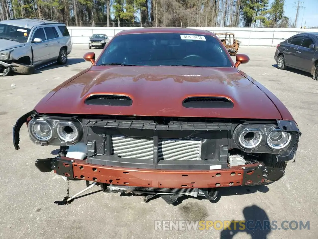 5 Photograph of a damaged car 2C3CDZL99NH195703 DODGE CHALLENGER 2022