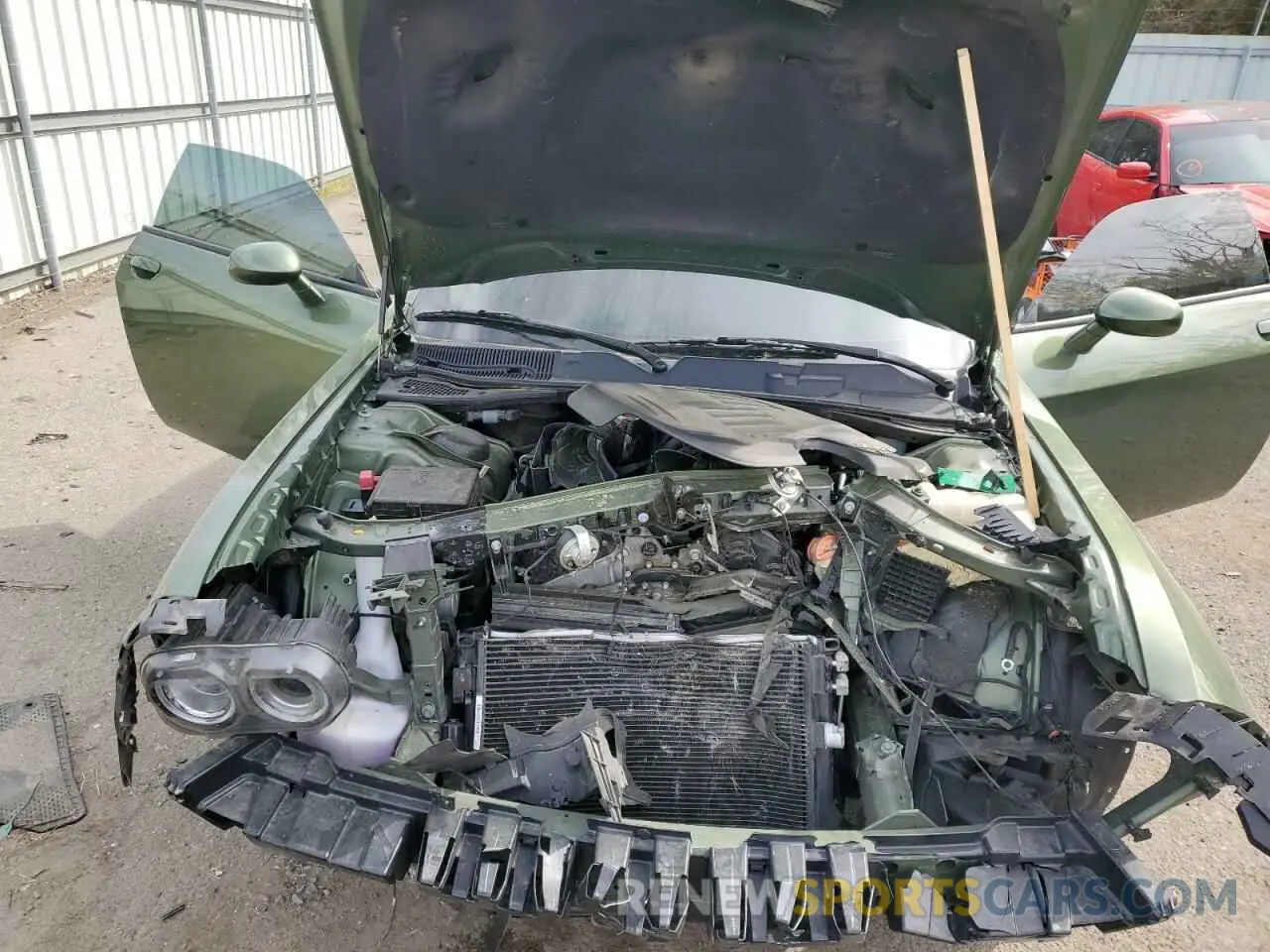11 Photograph of a damaged car 2C3CDZAG0PH554134 DODGE CHALLENGER 2023