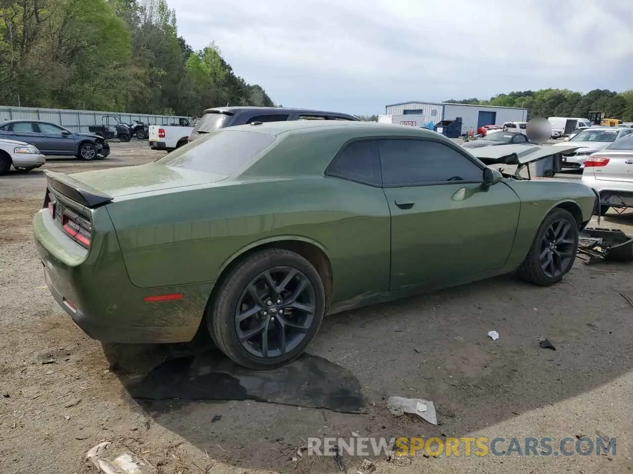 3 Photograph of a damaged car 2C3CDZAG0PH554134 DODGE CHALLENGER 2023