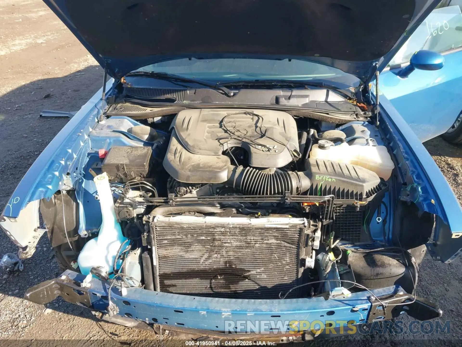 10 Photograph of a damaged car 2C3CDZAG0PH568115 DODGE CHALLENGER 2023