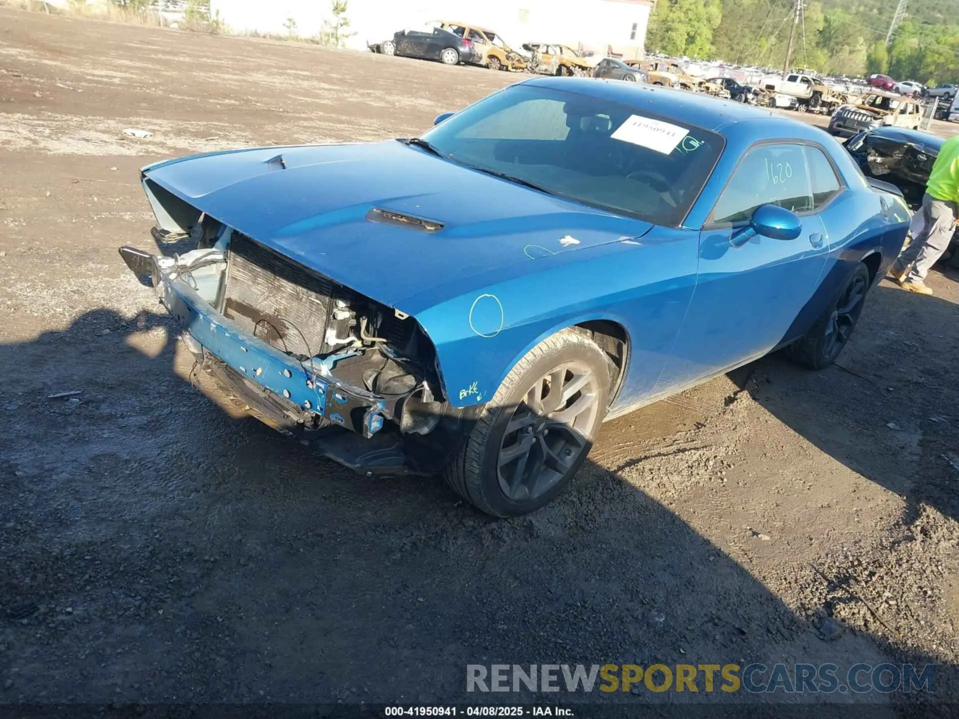 2 Photograph of a damaged car 2C3CDZAG0PH568115 DODGE CHALLENGER 2023